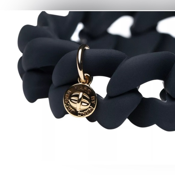 Marc By Marc Jacobs Jewelry Black Spiral Bracelet (NWT) - Picture 2 of 2